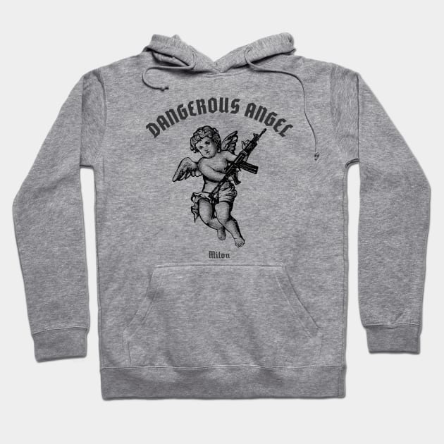 Dangerous Angel Hoodie by Milon store